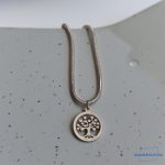 ANAN, antiallergén, nemesacél, minimalista ékszer, karkötő, Életfa