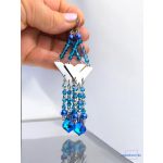 ANAN, nemesacél, hangsúlyos fülbevaló, nyaklánc, gyöngyékszer, Zelda