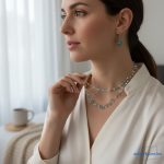 ANAN, nemesacél ékszer, fülbevaló, nyaklánc, karlánc, Kristály Varázs