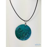 ANAN, művészi medál, agyag, polimer agyag ékszer, nyaklánc, Buborékok